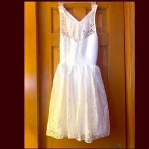 White Lace Dress - Crystal Doll Brand